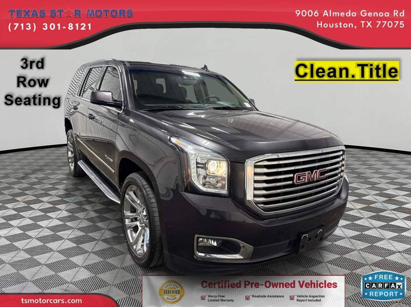 2018 GMC Yukon SLT — SUV — 79,987 mi — Houston, TX