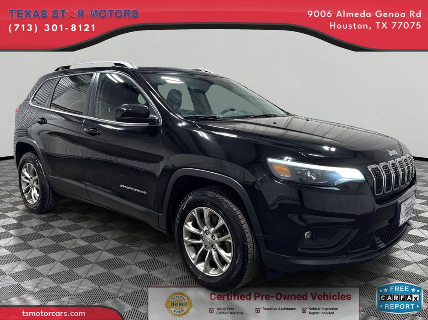 2019 Jeep Cherokee Latitude Plus — SUV — 68,418 mi — Houston, TX