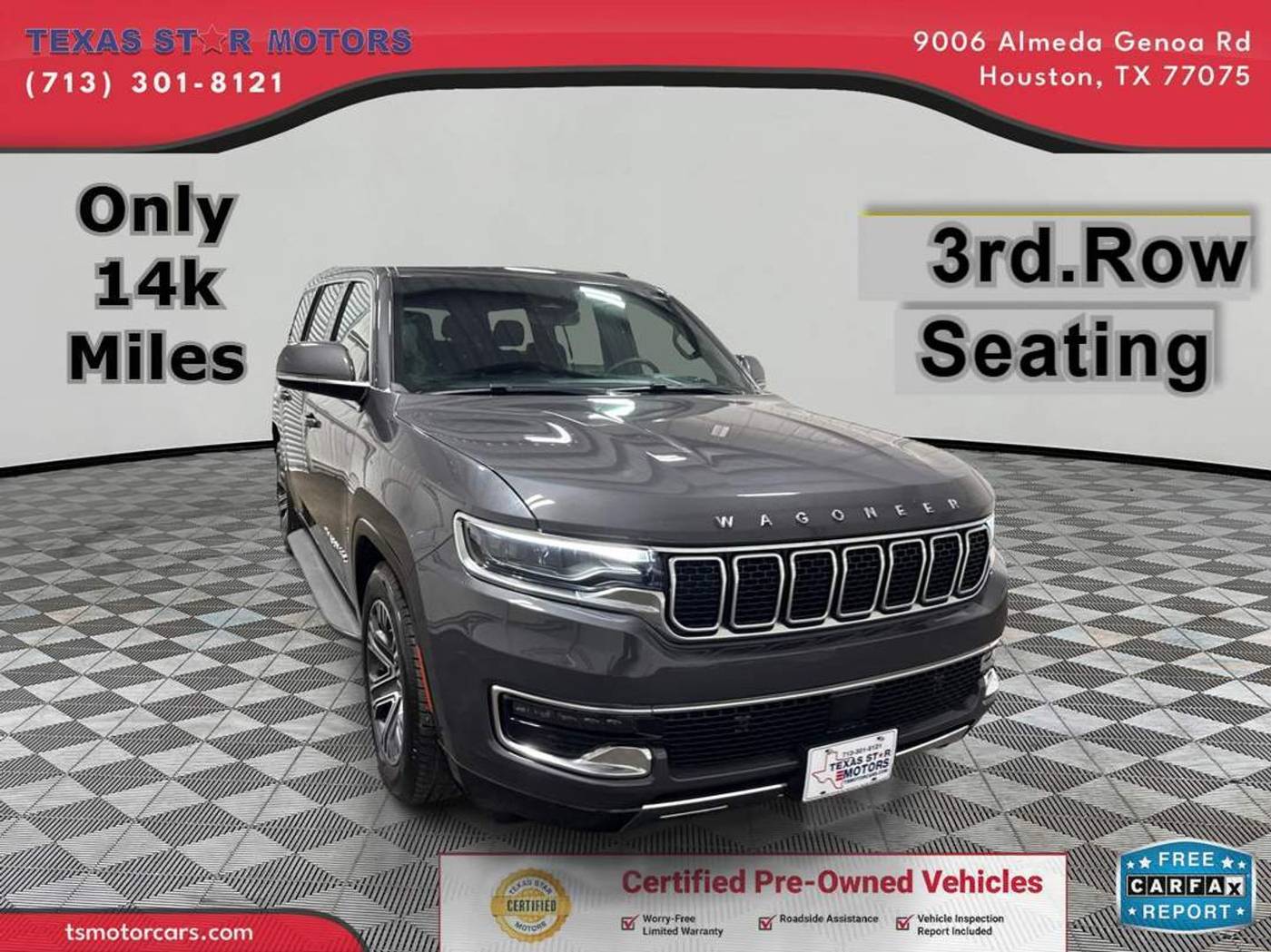 2022 Jeep Wagoneer Series III — SUV — 14,232 mi — Houston, TX