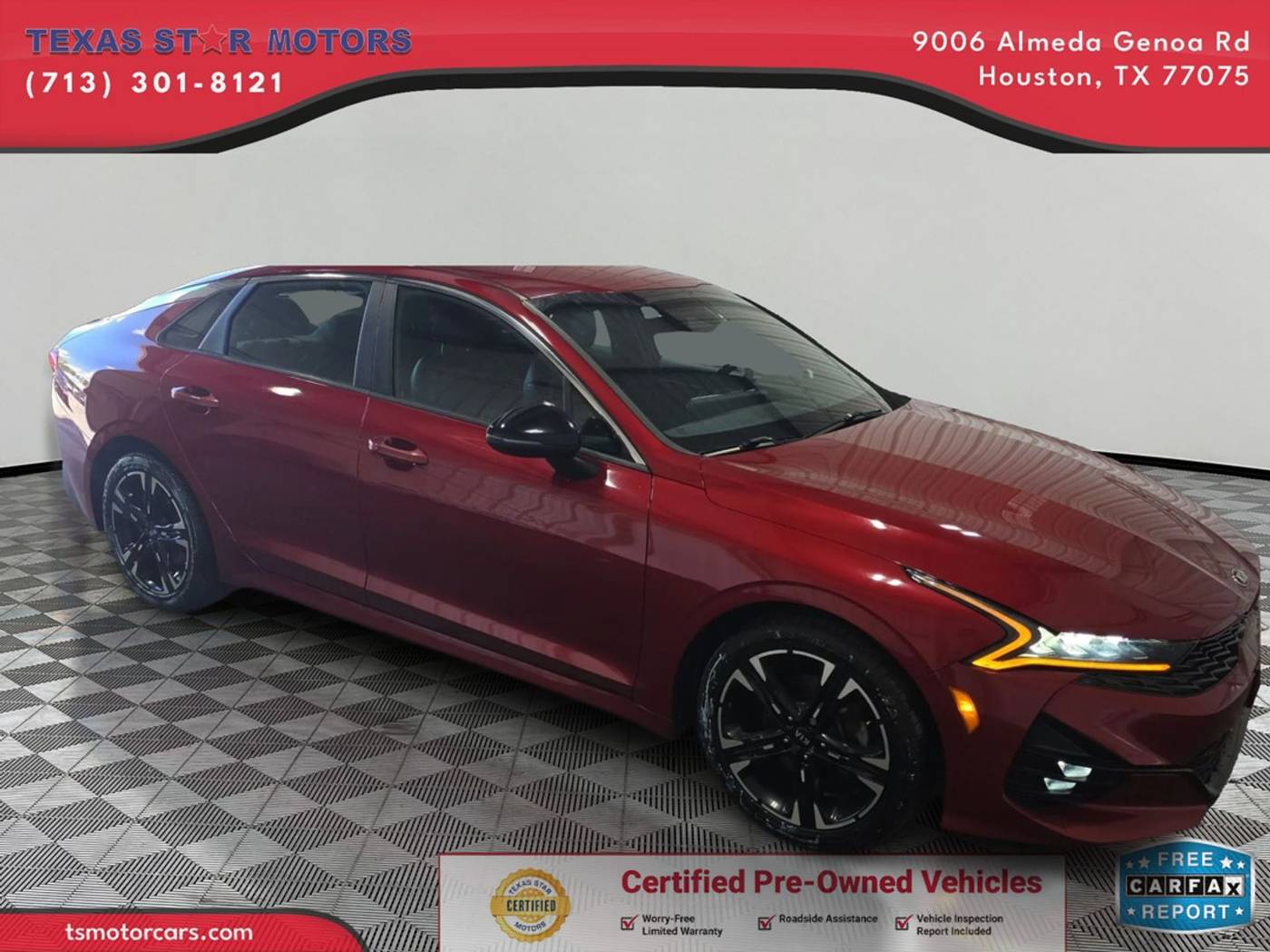 2021 Kia K5 GT-Line — Sedan — 58,309 mi — Houston, TX