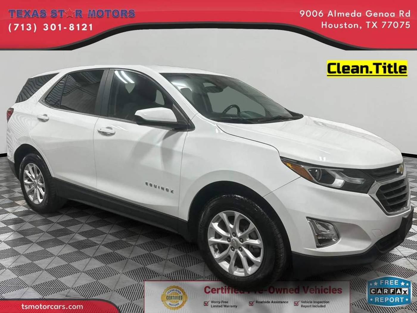 2021 Chevrolet Equinox LT — SUV — 62,586 mi — Houston, TX