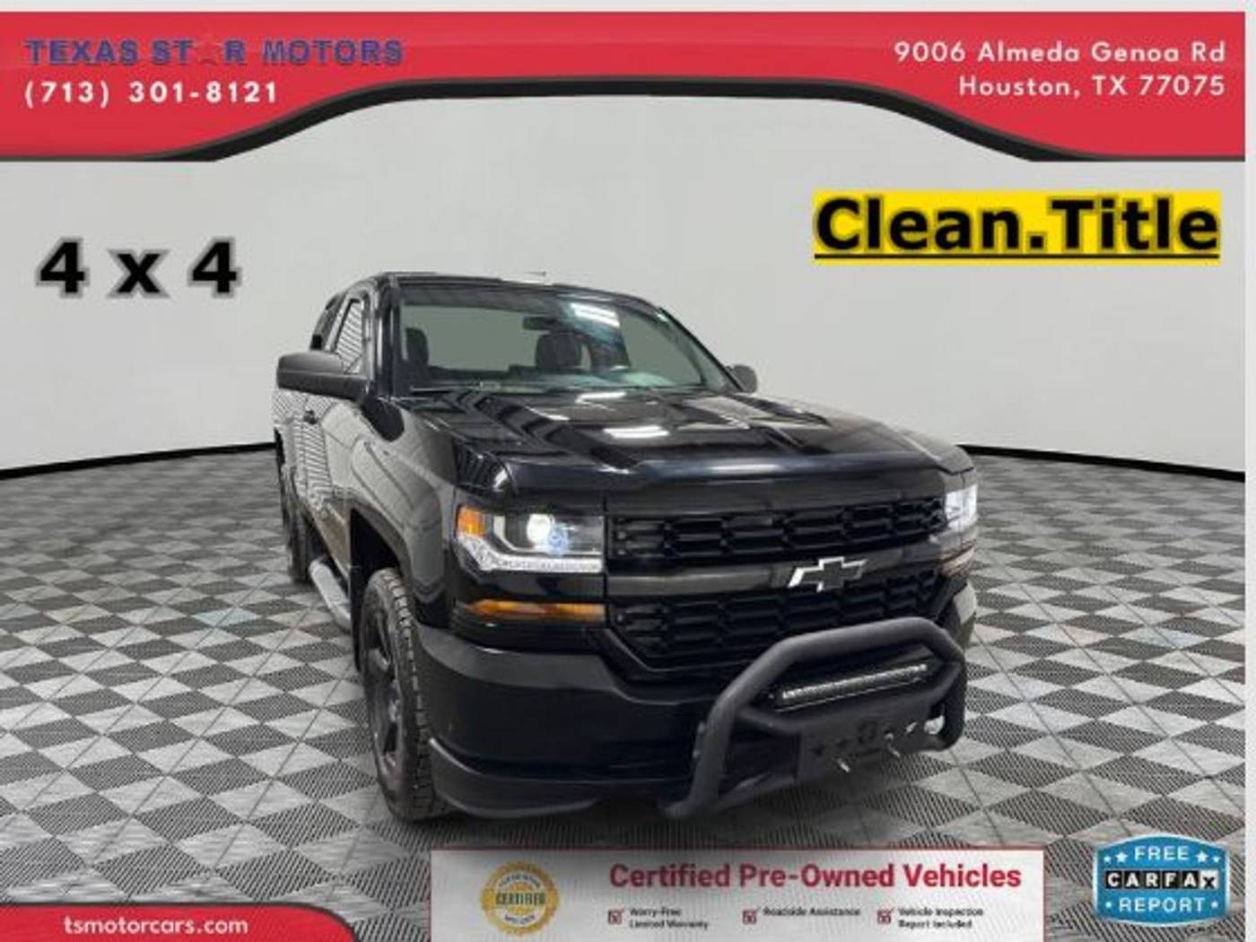 2016 Chevrolet Silverado 1500 WT — Pickup Truck — 62,931 mi — Houston, TX