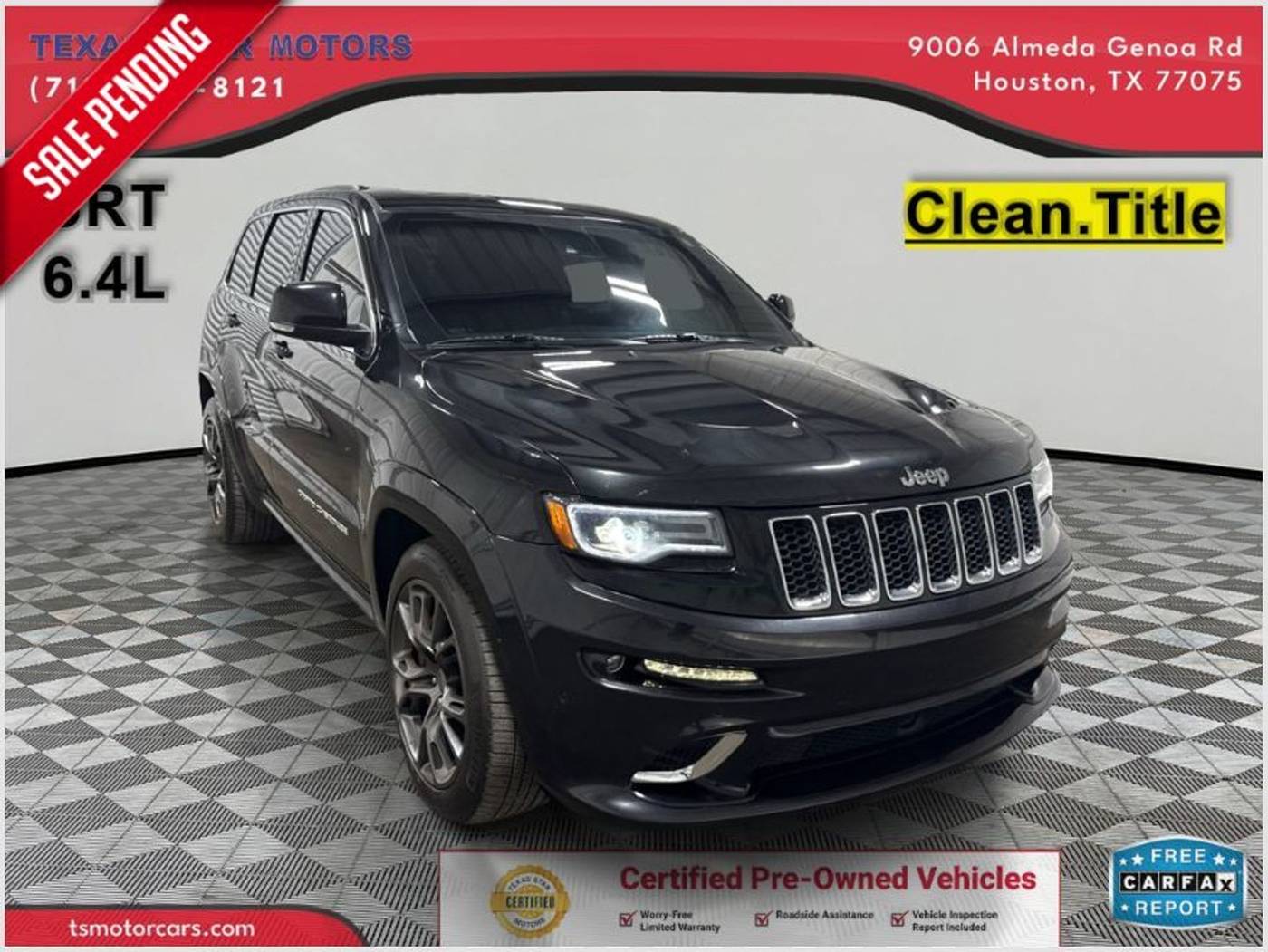 2015 Jeep Grand Cherokee SRT — SUV — 84,250 mi — Houston, TX