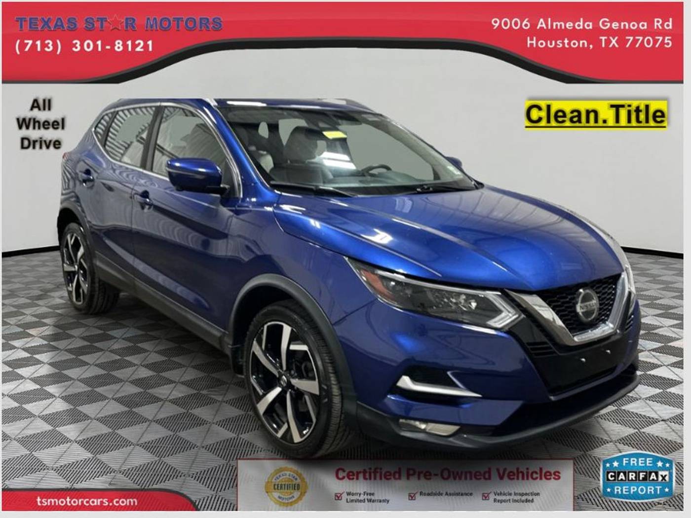 2020 Nissan Rogue Sport SL — SUV — 85,586 mi — Houston, TX