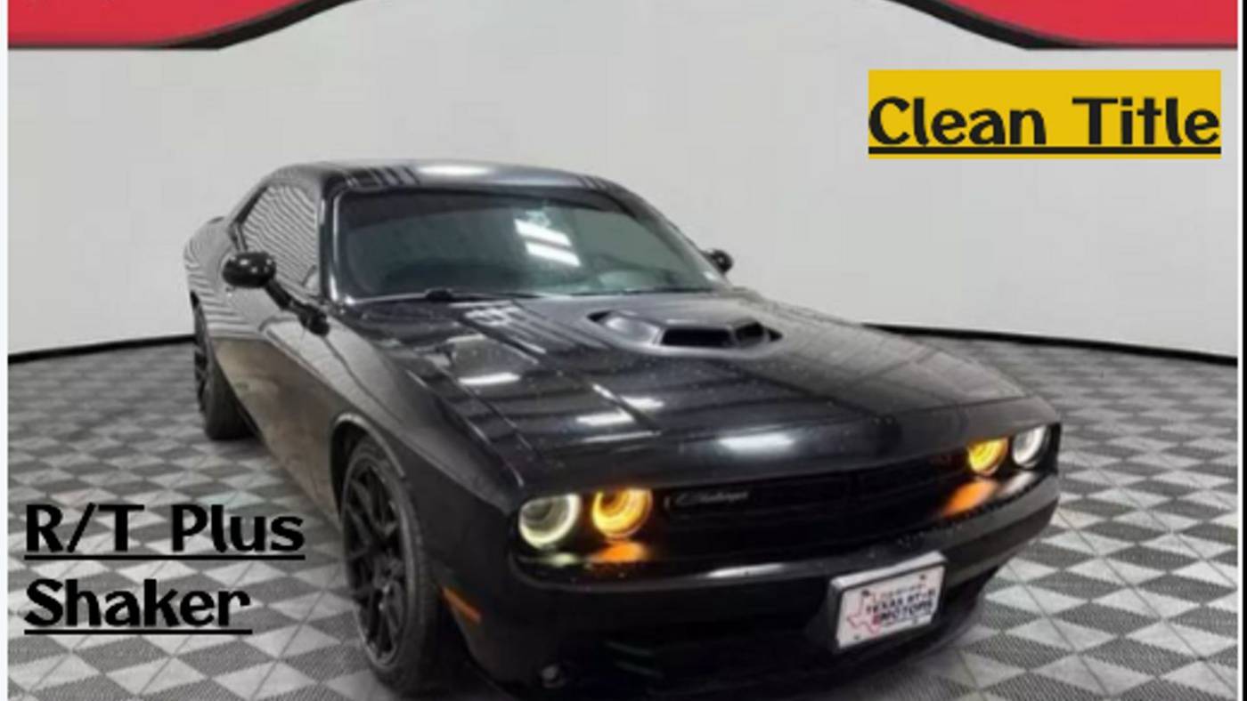 2015 Dodge Challenger R/T Plus Shaker — Coupe — 103,714 mi — Houston, TX