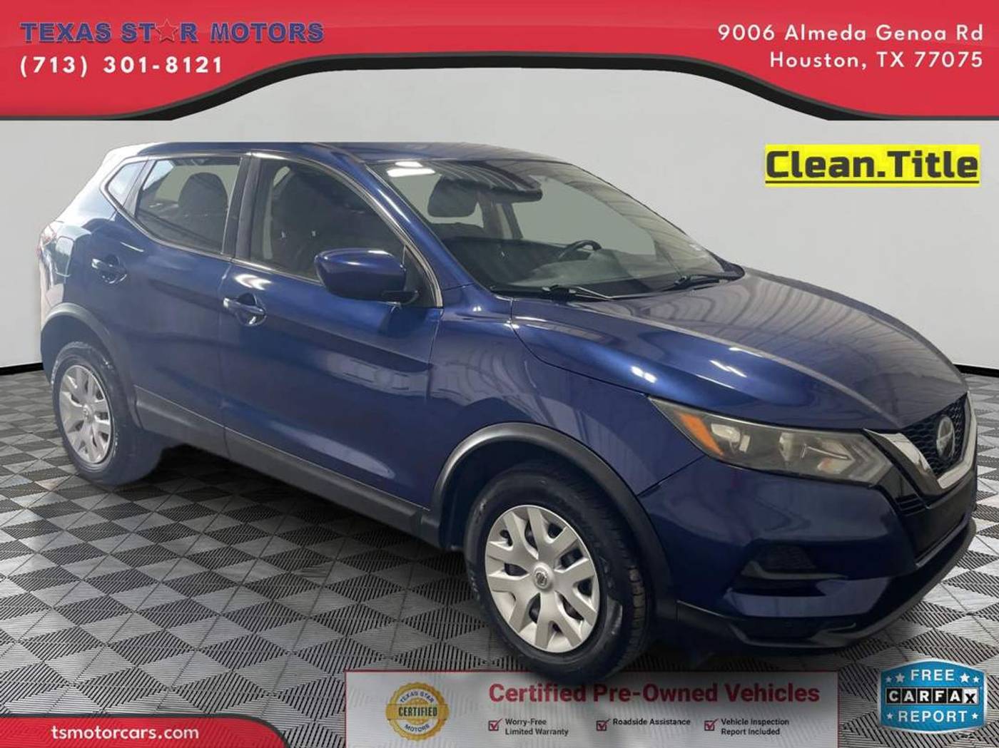 2020 Nissan Rogue Sport S — SUV — 38,295 mi — Houston, TX