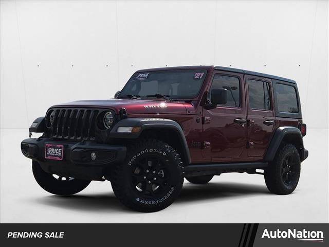 2021 Jeep Wrangler Willys — SUV — 35,996 mi — Houston, TX