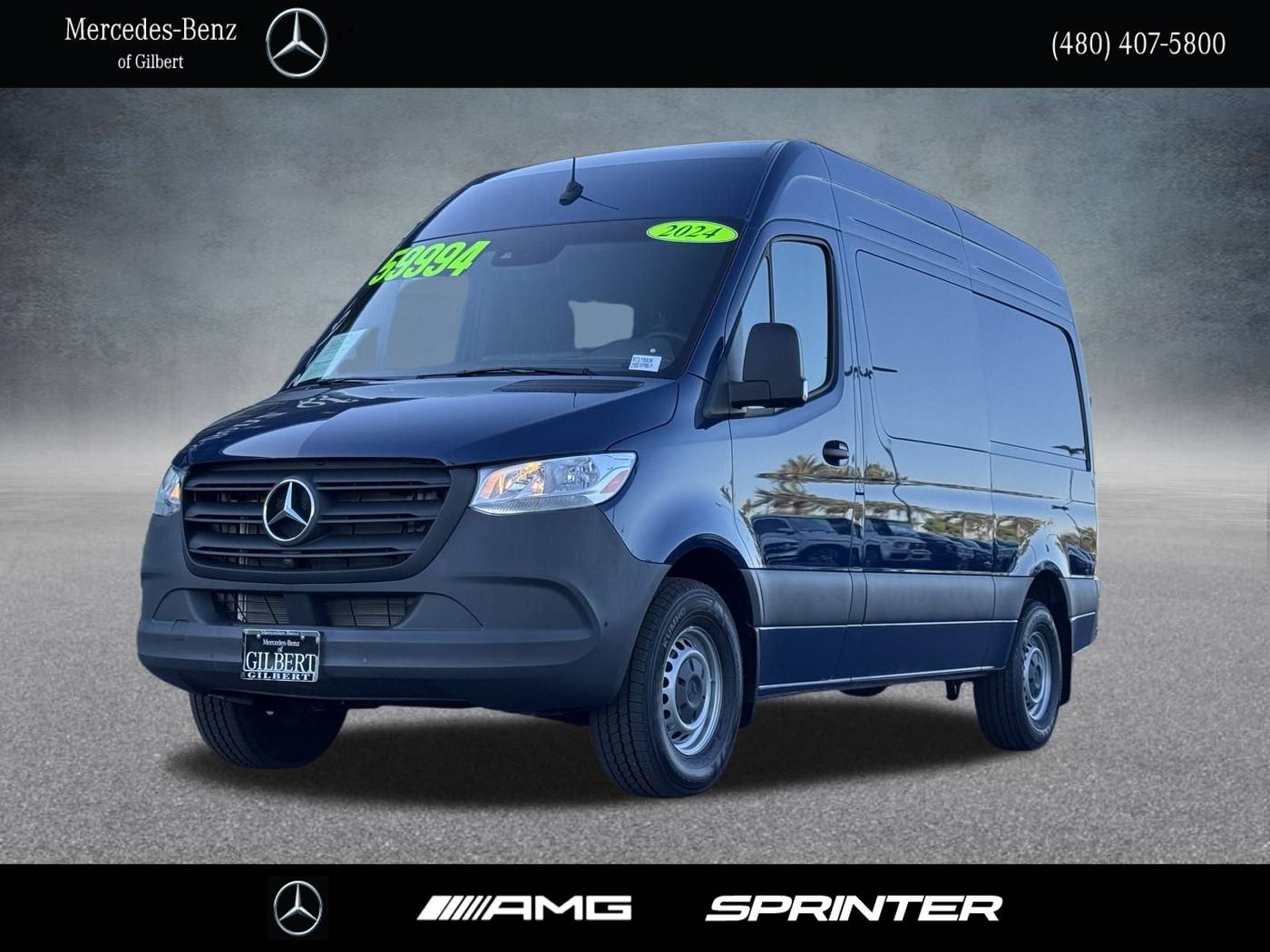 2024 Mercedes-Benz Sprinter Crew Van 2500 — Cargo Van — 886 mi — Gilbert, AZ