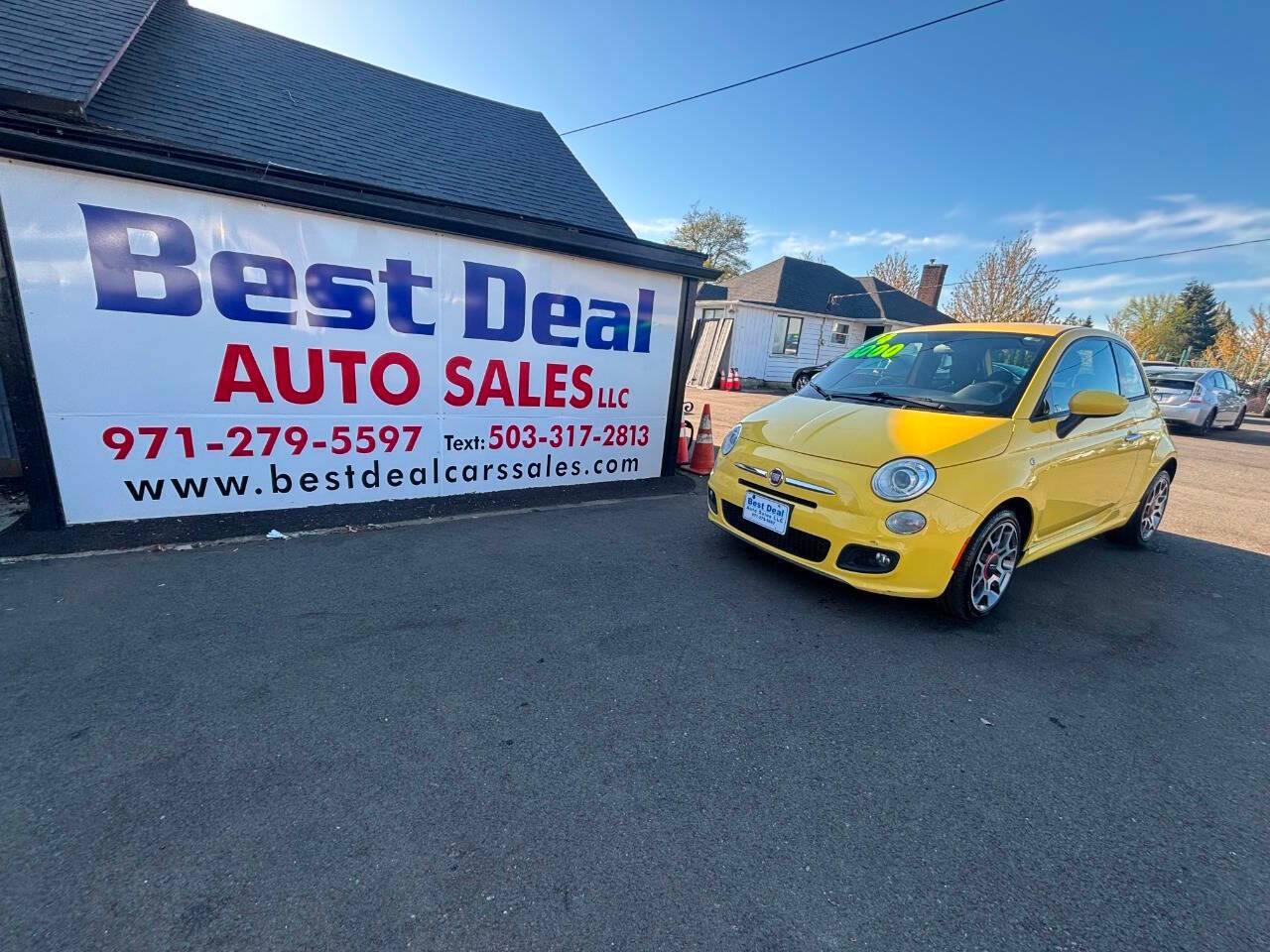 2014 FIAT 500 Sport — Coupe — 122,059 mi — Vancouver, WA