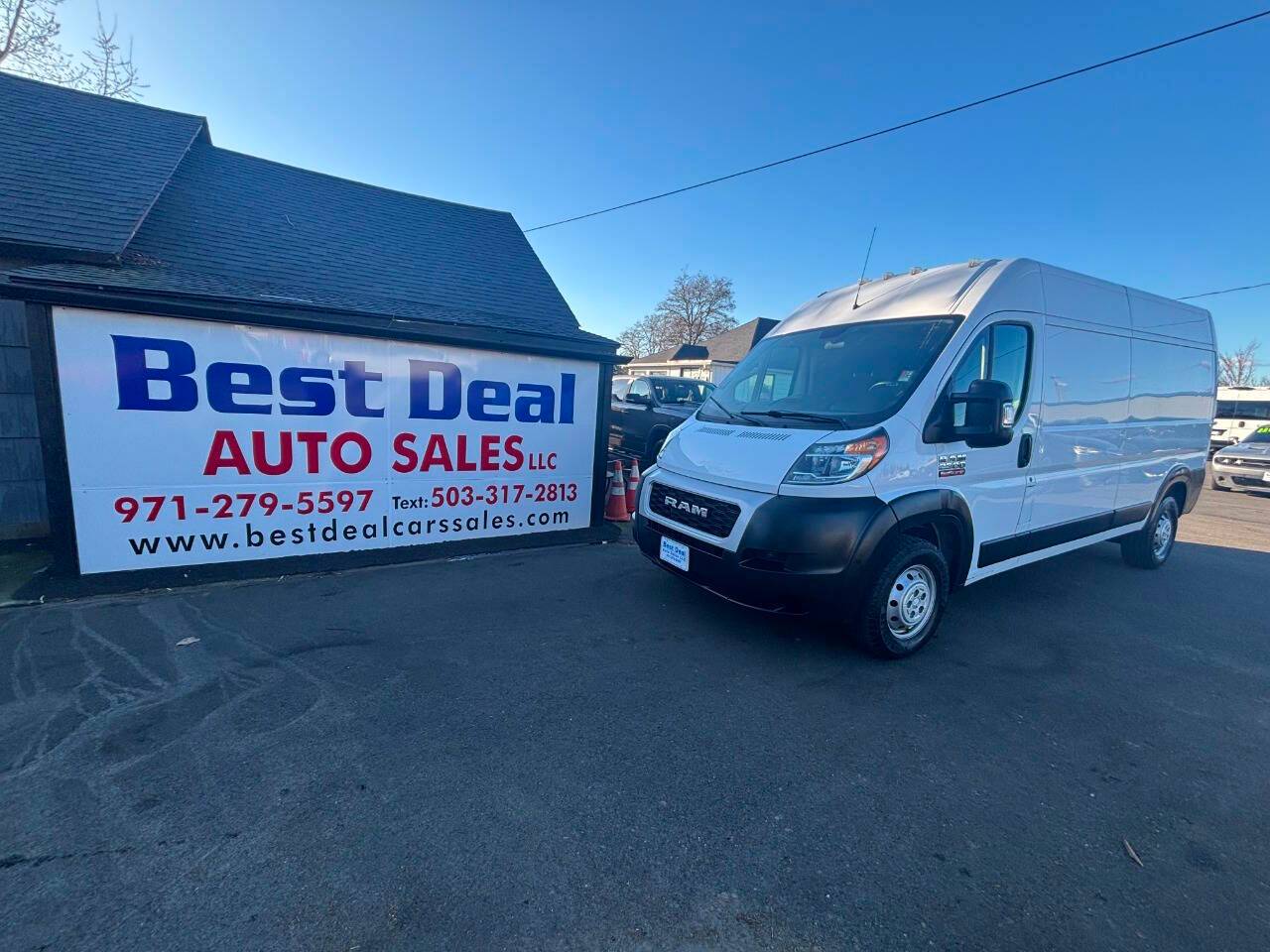 2021 Ram ProMaster Cargo Van 2500 — Cargo Van — 40,993 mi — Vancouver, WA