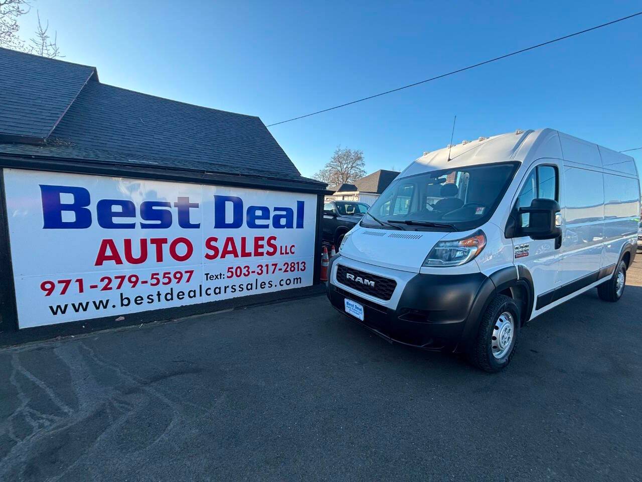 2021 Ram ProMaster Cargo Van 2500 — Cargo Van — 41,035 mi — Vancouver, WA