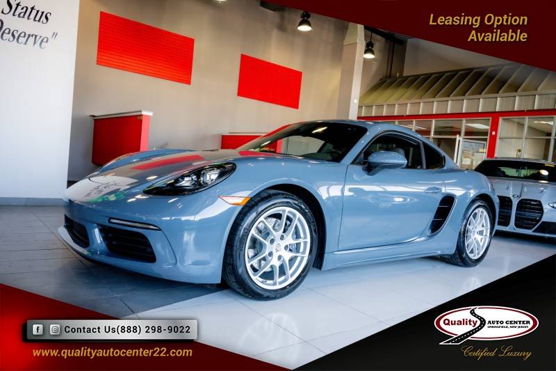 2018 Porsche 718 Cayman Cayman — Coupe — 23,150 mi — Springfield Township, NJ