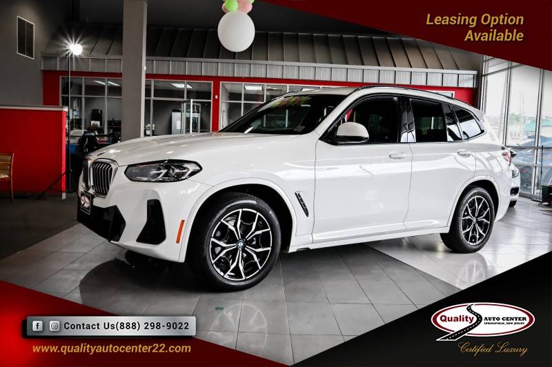 2022 BMW X3 30i — SUV — 11,469 mi — Springfield Township, NJ