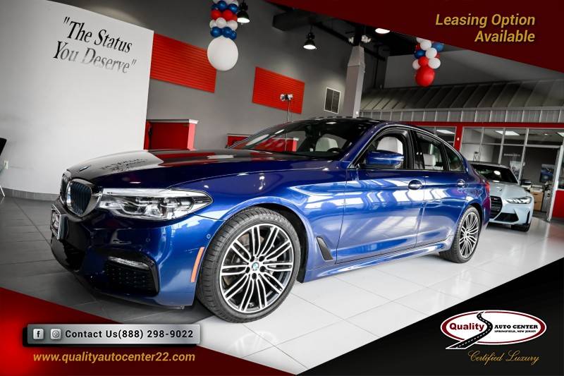 2017 BMW 5 Series 540i — Sedan — 110,215 mi — Springfield Township, NJ