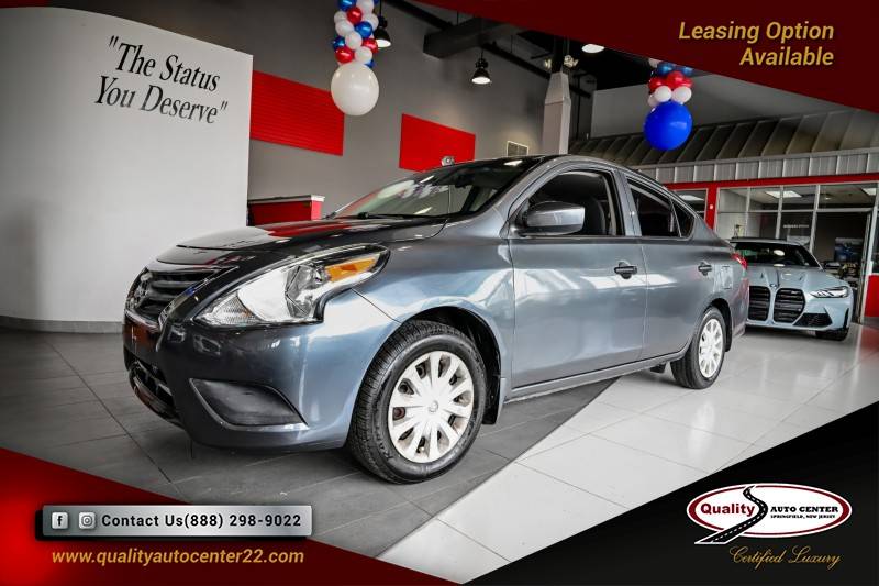 2017 Nissan Versa 1.6 S Plus — Sedan — 69,720 mi — Springfield Township, NJ