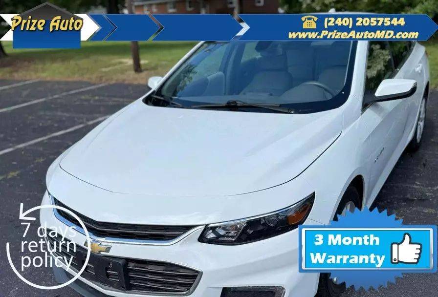 2016 Chevrolet Malibu LT — Sedan — 95,229 mi — Waldorf, MD
