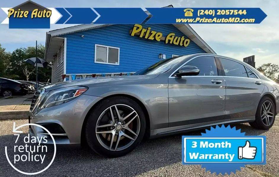 2015 Mercedes-Benz S-Class S 550 — Sedan — 124,783 mi — Waldorf, MD