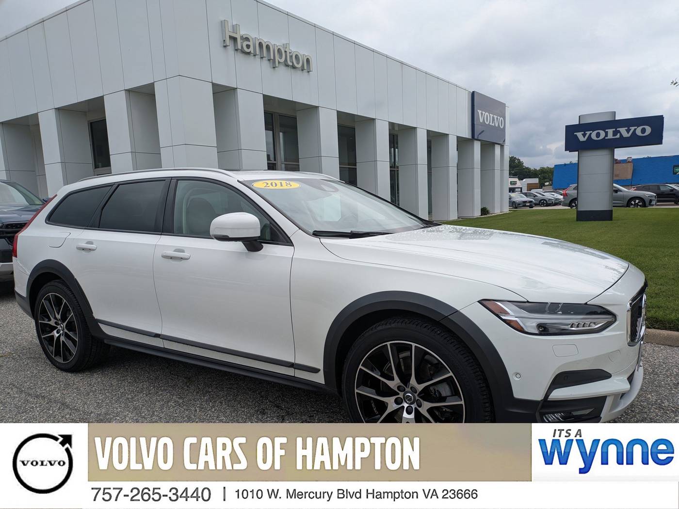 2018 Volvo V90 Cross Country T6 — Wagon — 116,888 mi — Hampton, VA