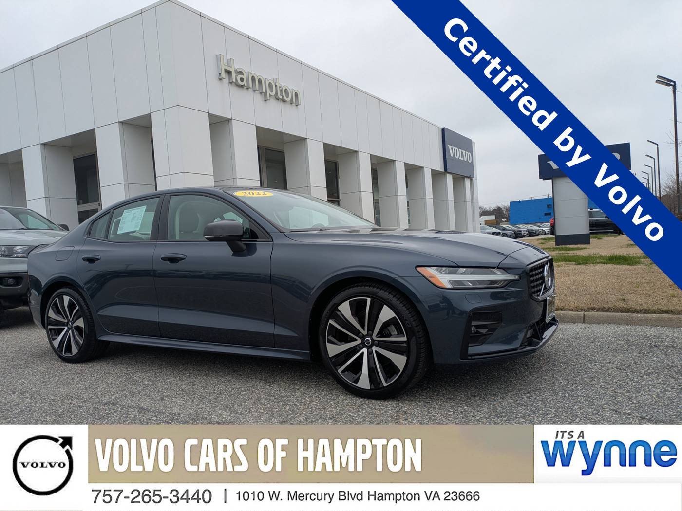 2022 Volvo S60 Momentum — Sedan — 23,389 mi — Hampton, VA