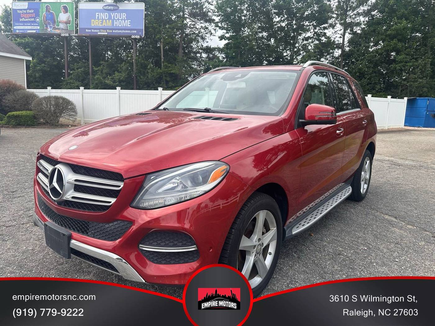 2016 Mercedes-Benz GLE GLE 350 — SUV — 100,790 mi — Raleigh, NC