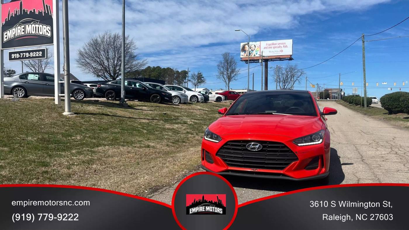 2020 Hyundai Veloster 2.0 Premium — Hatchback — 118,741 mi — Raleigh, NC