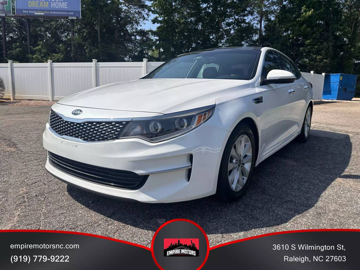 2016 Kia Optima EX — Sedan — 123,252 mi — Raleigh, NC