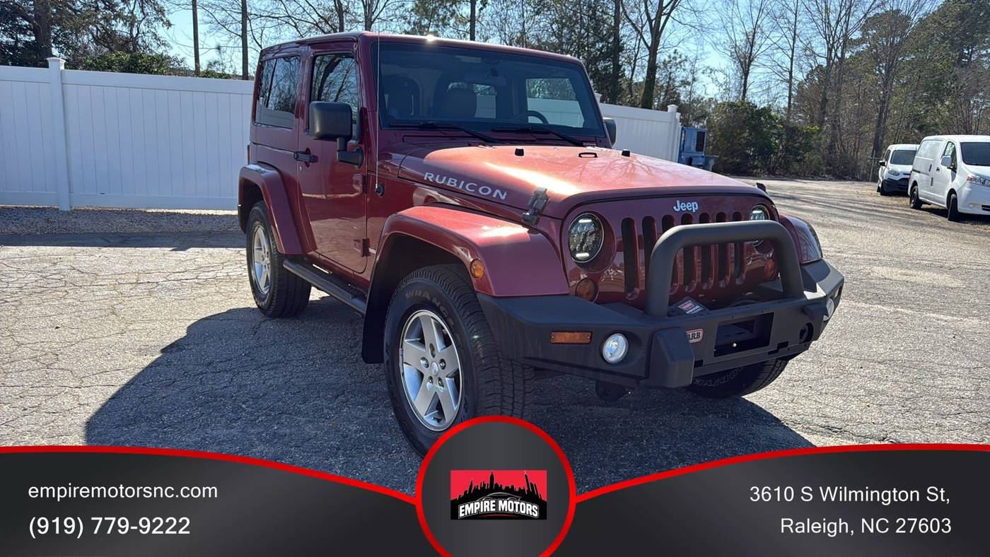 2012 Jeep Wrangler Rubicon — SUV — 115,336 mi — Raleigh, NC