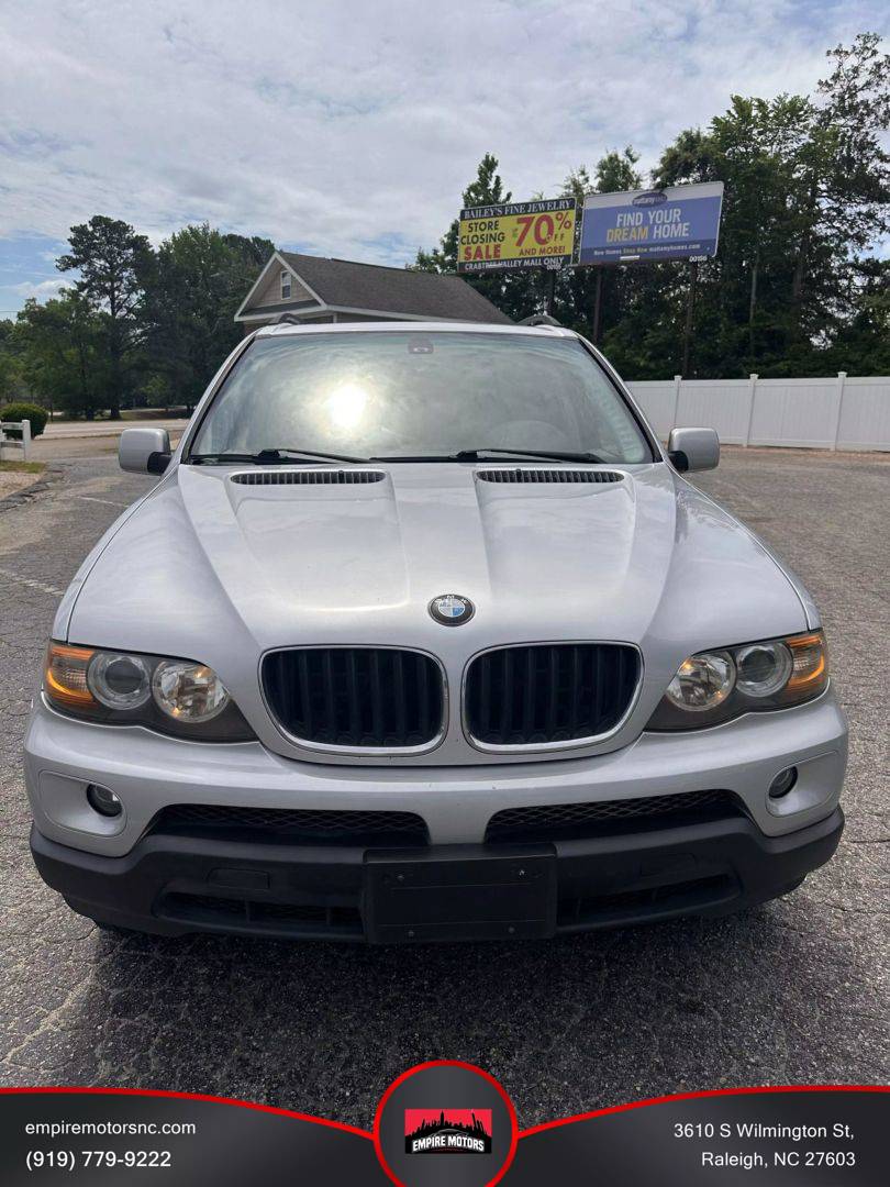 2004 BMW X5 3.0i — SUV — 126,878 mi — Raleigh, NC