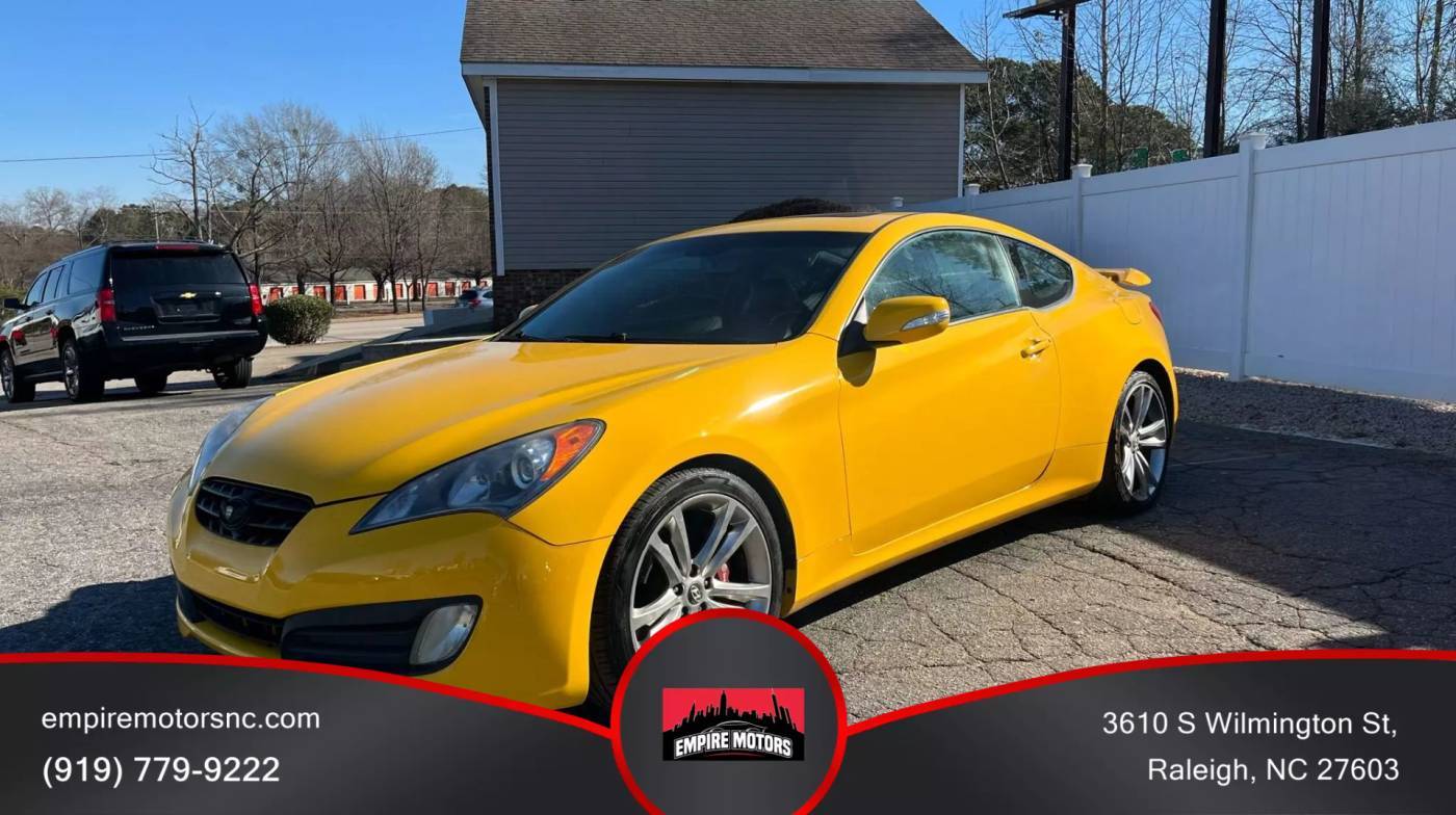 2012 Hyundai Genesis Coupe 3.8 Track — Coupe — 128,041 mi — Raleigh, NC