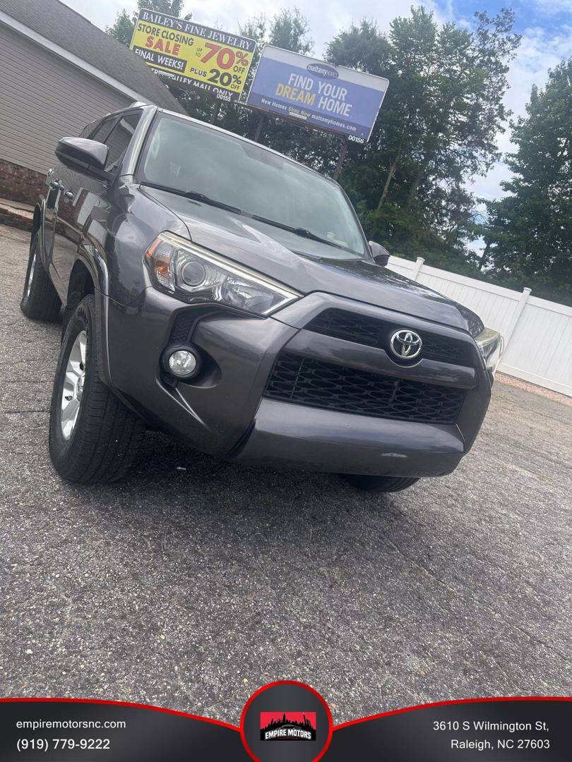 2014 Toyota 4Runner Trail — SUV — 180,509 mi — Raleigh, NC