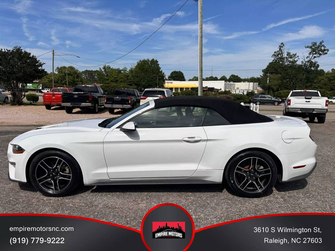 2018 Ford Mustang EcoBoost Premium — Convertible — 119,269 mi — Raleigh, NC