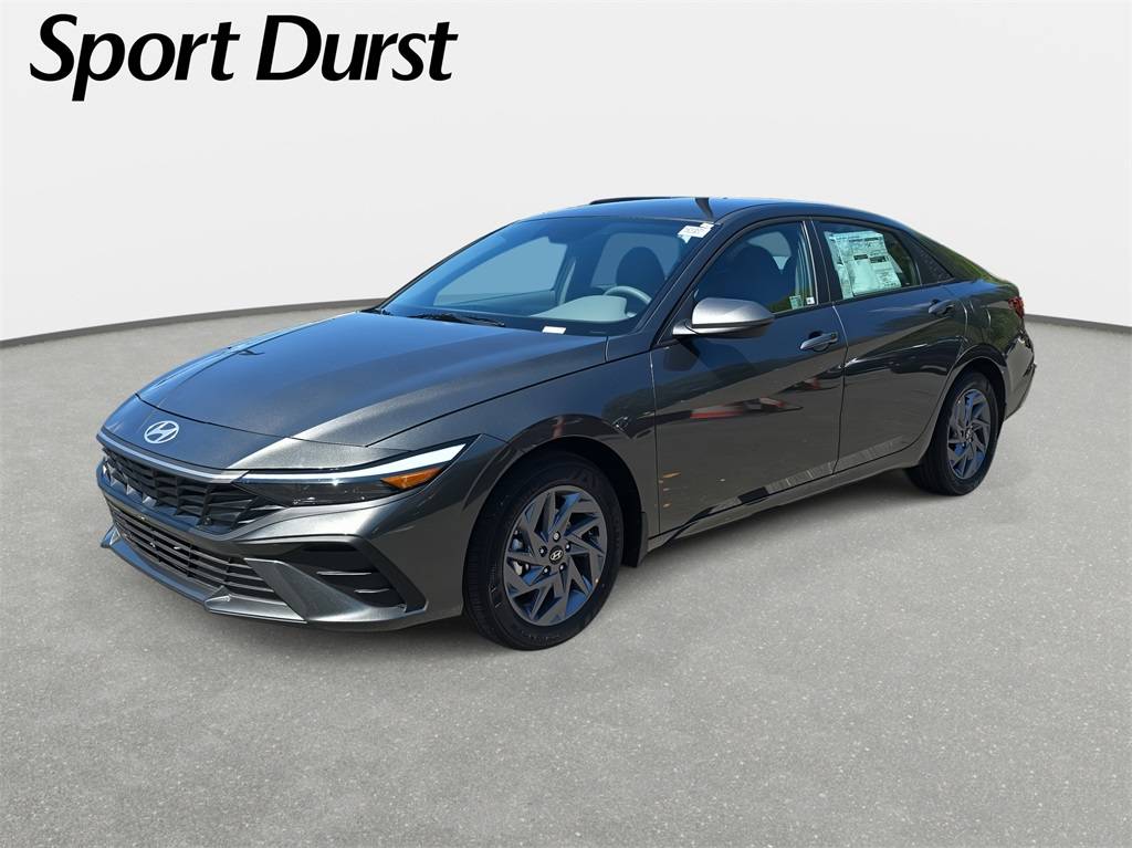 2025 Hyundai Elantra Hybrid Blue — Sedan — 10 mi — Durham, NC