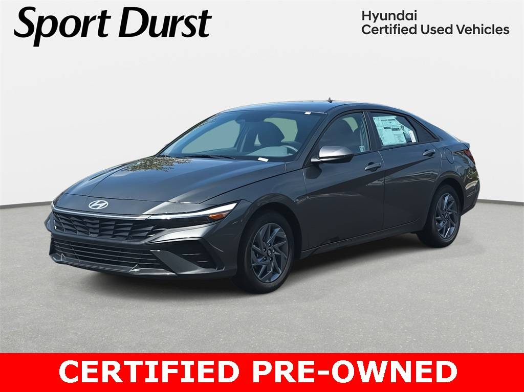 2025 Hyundai Elantra Hybrid Blue — Sedan — 3,001 mi — Durham, NC