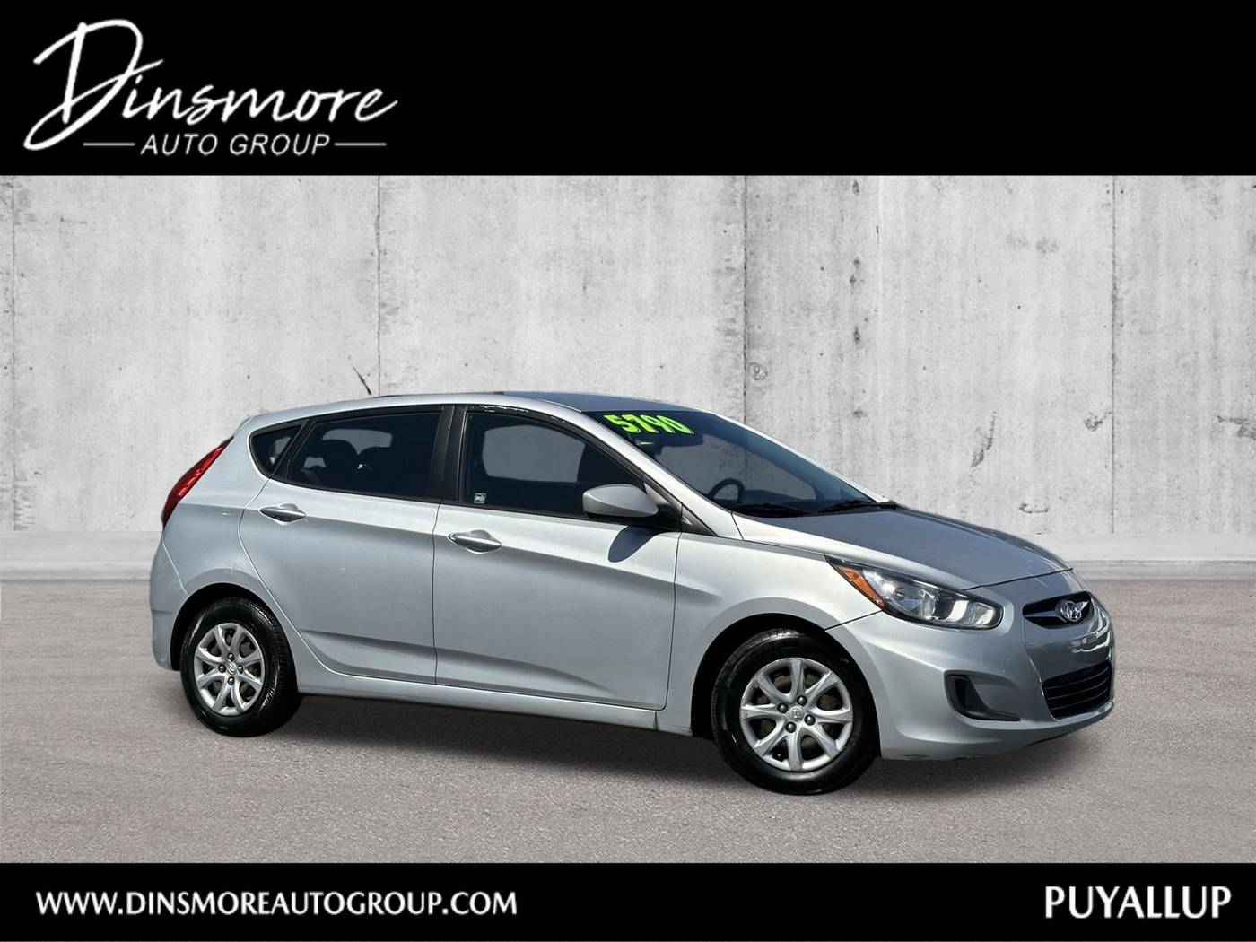 2014 Hyundai Accent GS — Hatchback — 118,546 mi — Puyallup, WA