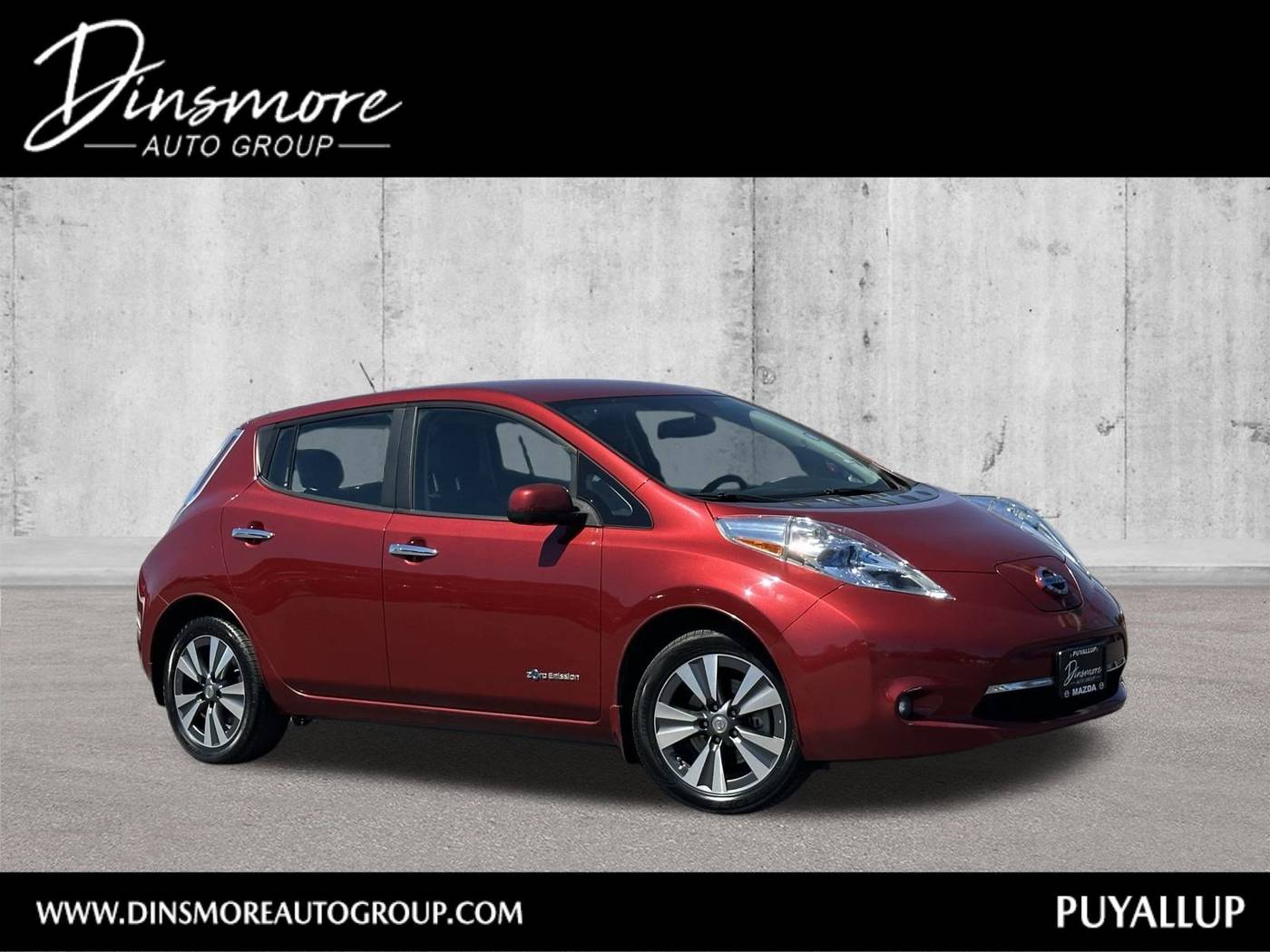 2015 Nissan LEAF SL — Hatchback — 58,387 mi — Puyallup, WA