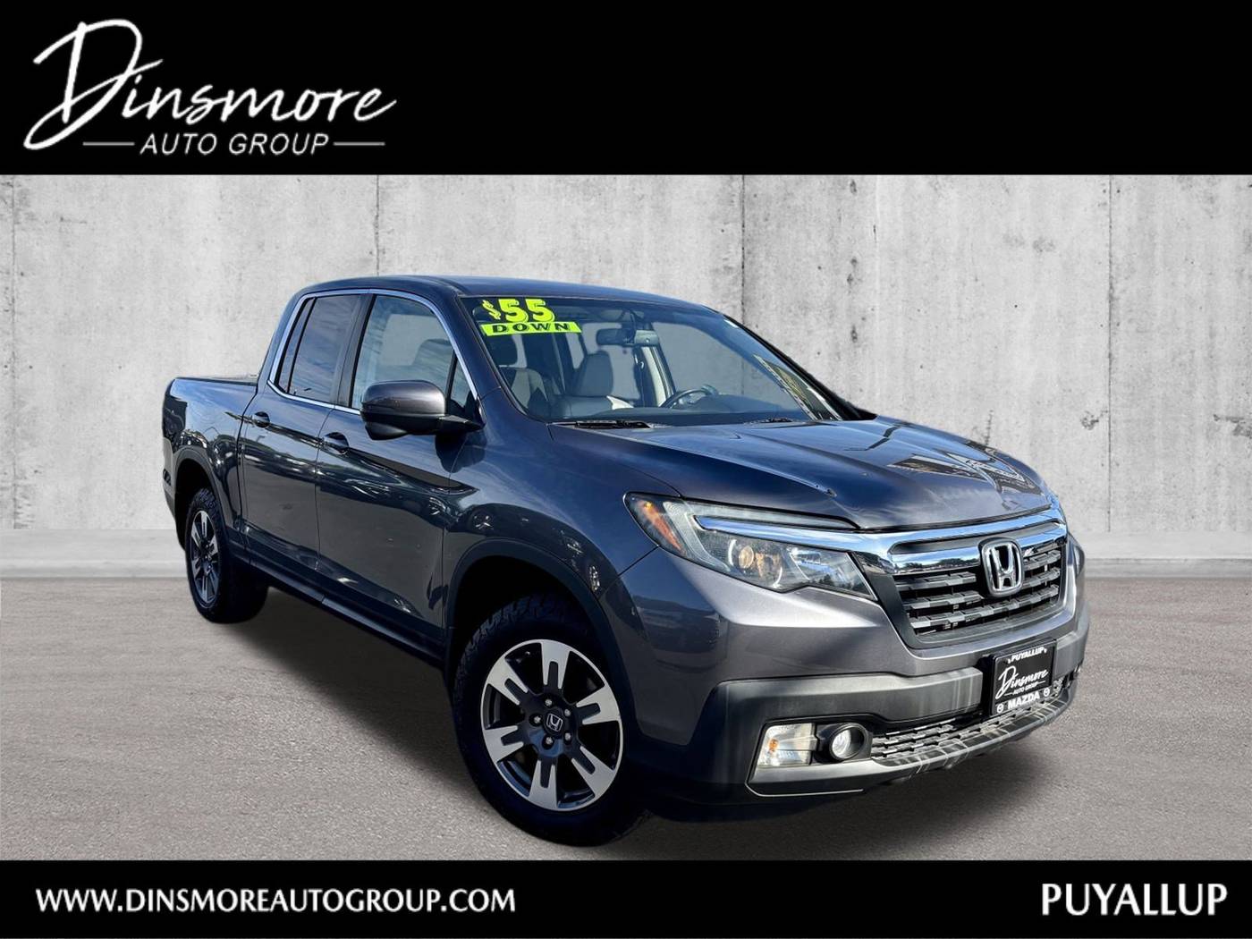2018 Honda Ridgeline RTL-T — Pickup Truck — 65,010 mi — Puyallup, WA