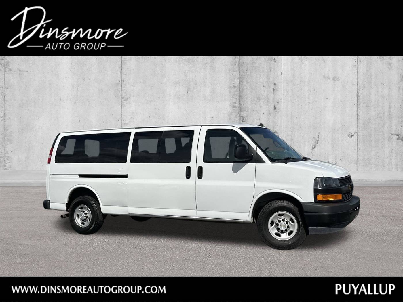 2022 Chevrolet Express Passenger LS — Passenger Van — 37,786 mi — Puyallup, WA