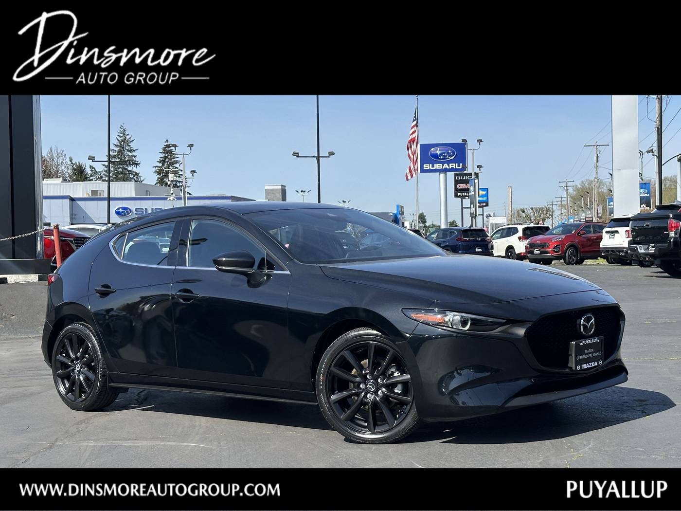2022 Mazda Mazda3 Premium — Hatchback — 17,653 mi — Puyallup, WA