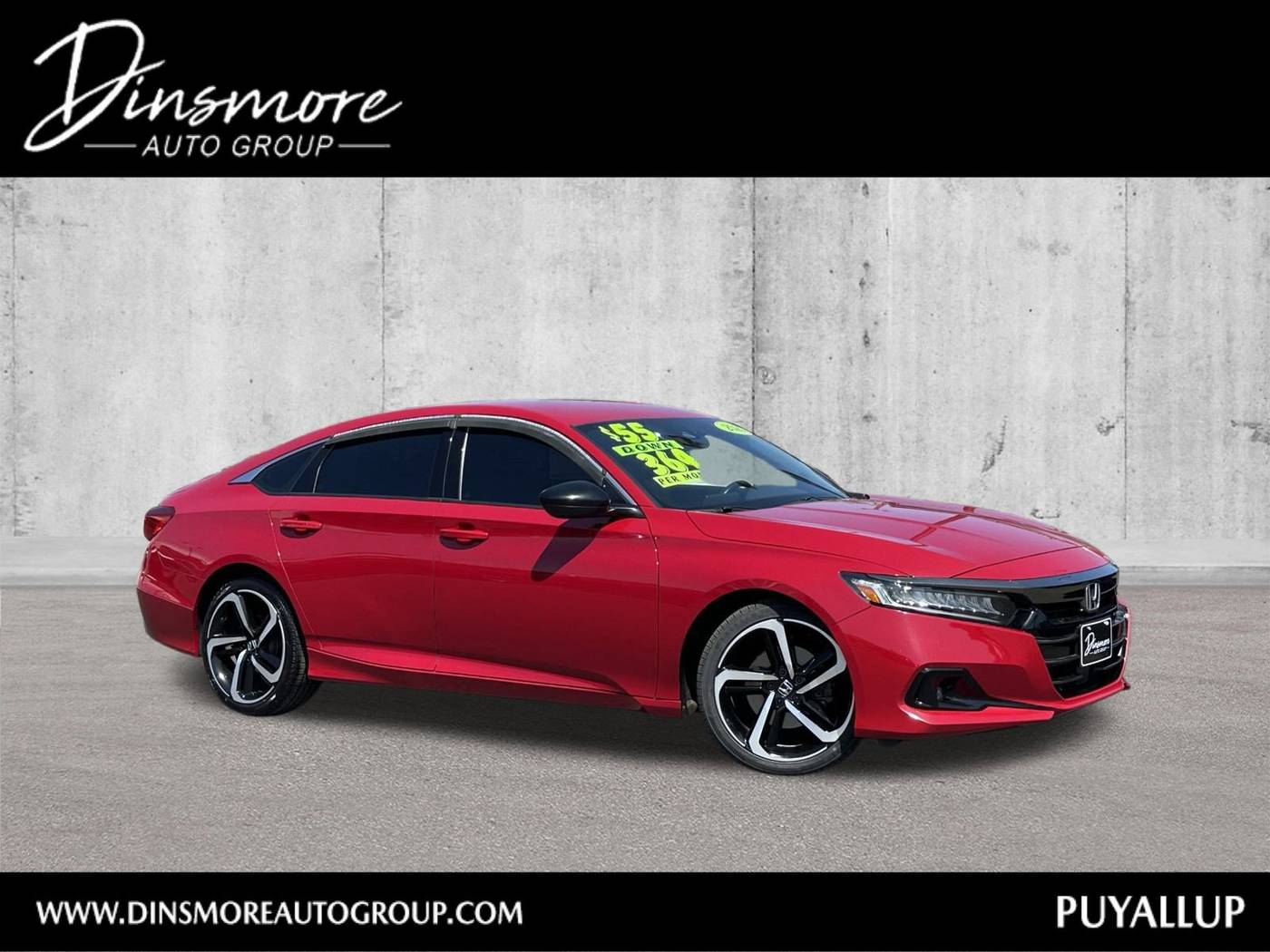 2021 Honda Accord Sport — Sedan — 79,125 mi — Puyallup, WA