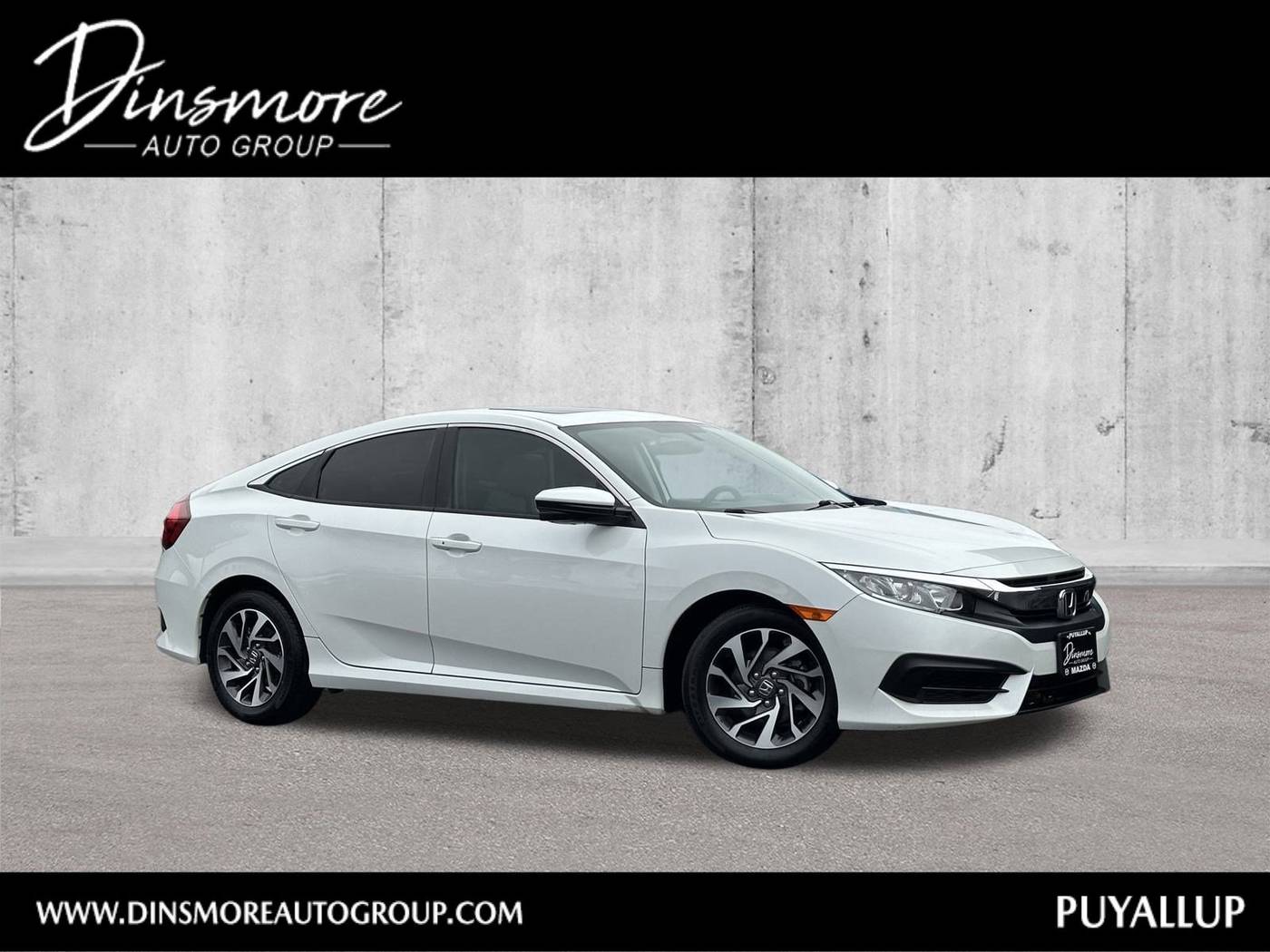2016 Honda Civic EX — Sedan — 31,939 mi — Puyallup, WA