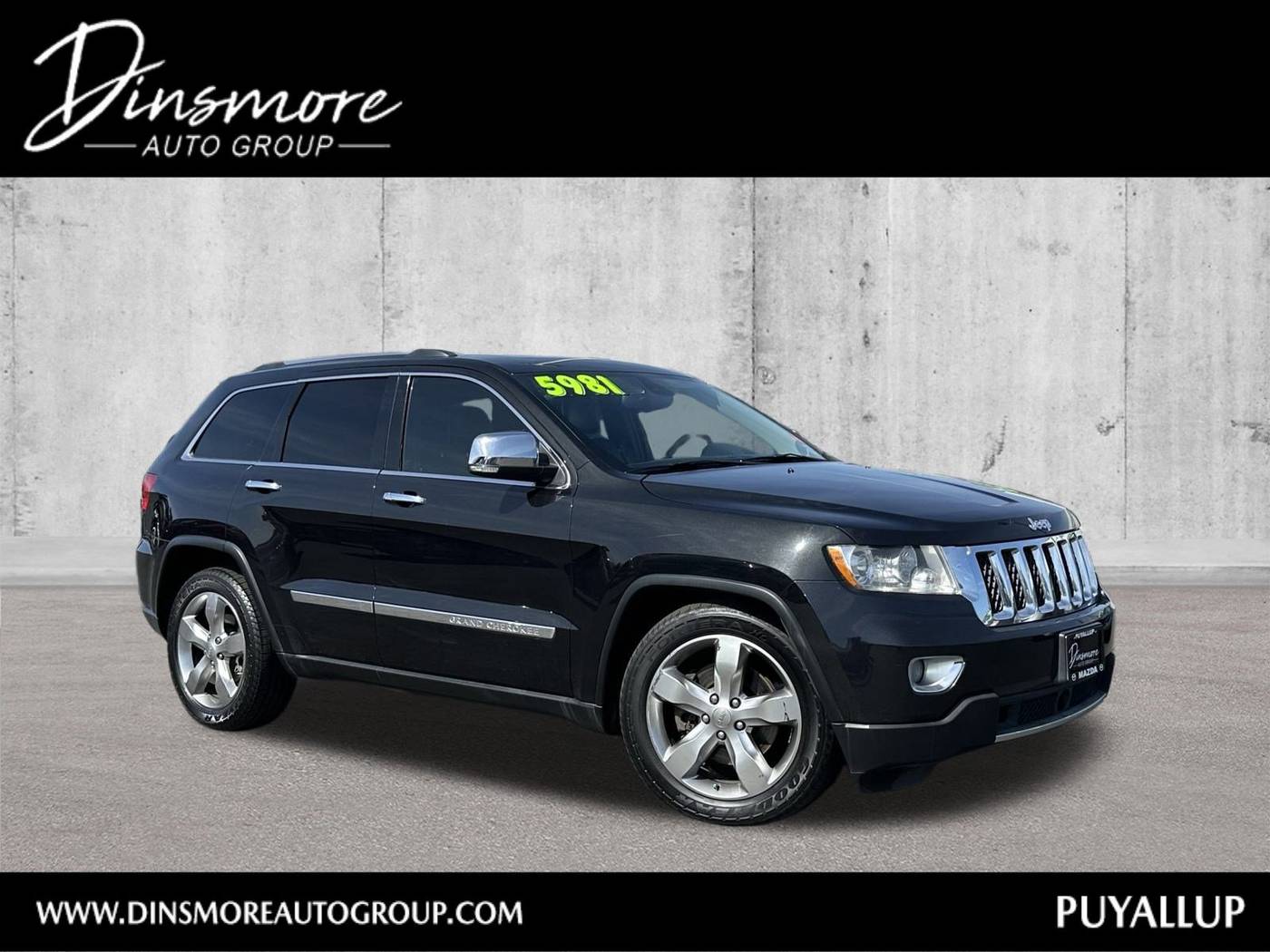 2012 Jeep Grand Cherokee Overland — SUV — 202,313 mi — Puyallup, WA