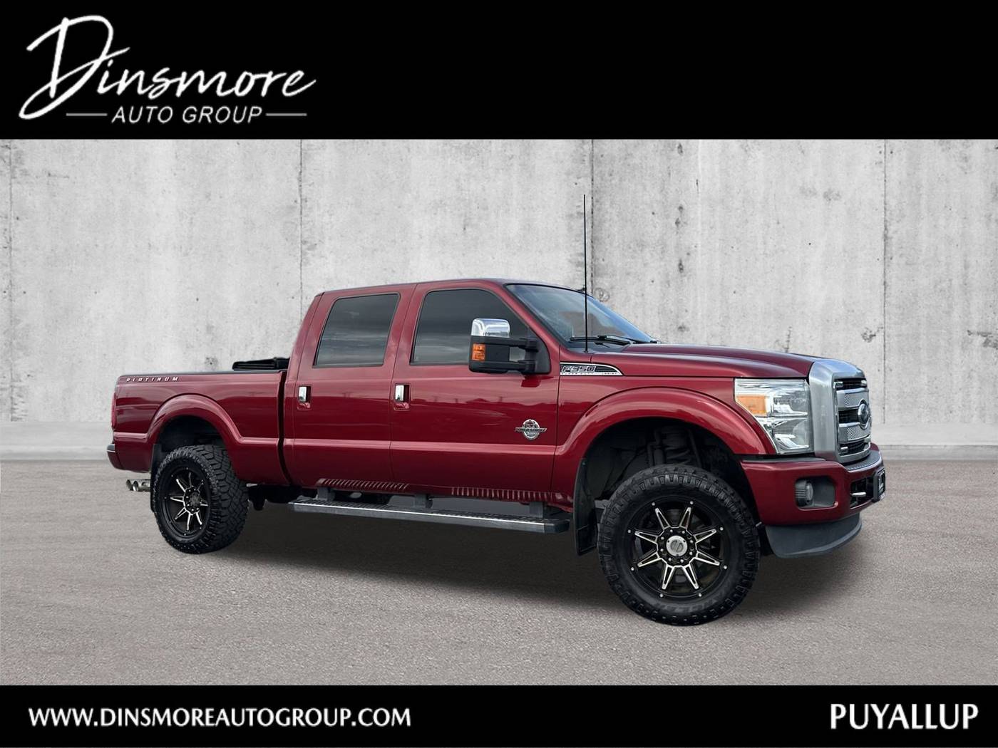 2015 Ford Super Duty F-350 Platinum — Pickup Truck — 122,507 mi — Puyallup, WA
