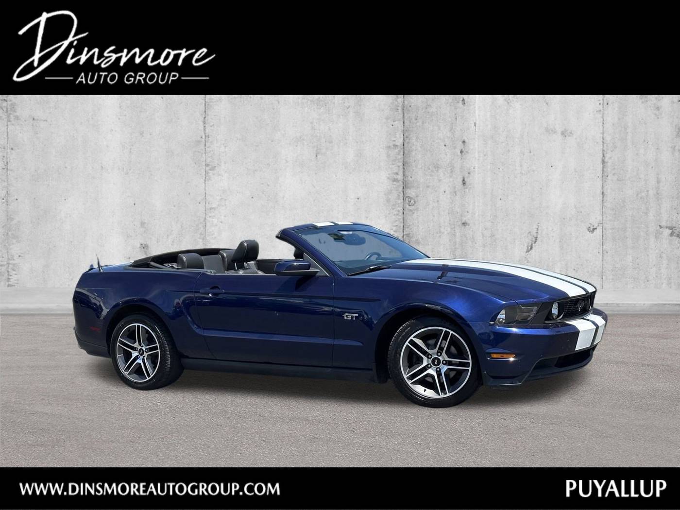 2010 Ford Mustang GT — Convertible — 56,468 mi — Puyallup, WA