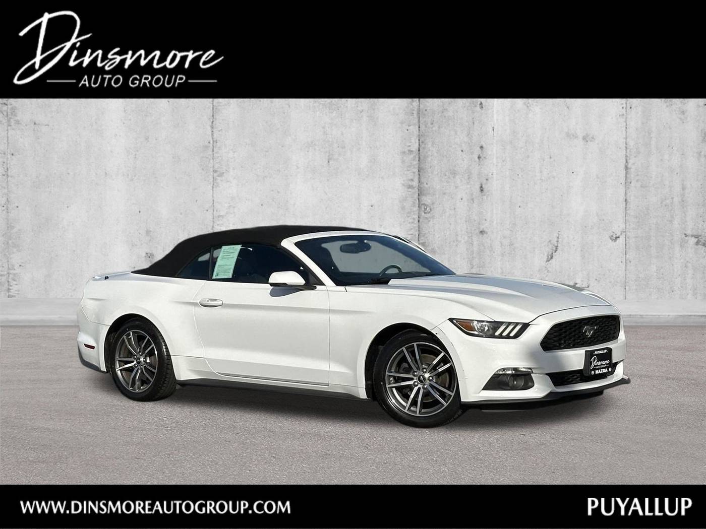 2015 Ford Mustang EcoBoost Premium — Convertible — 119,204 mi — Puyallup, WA
