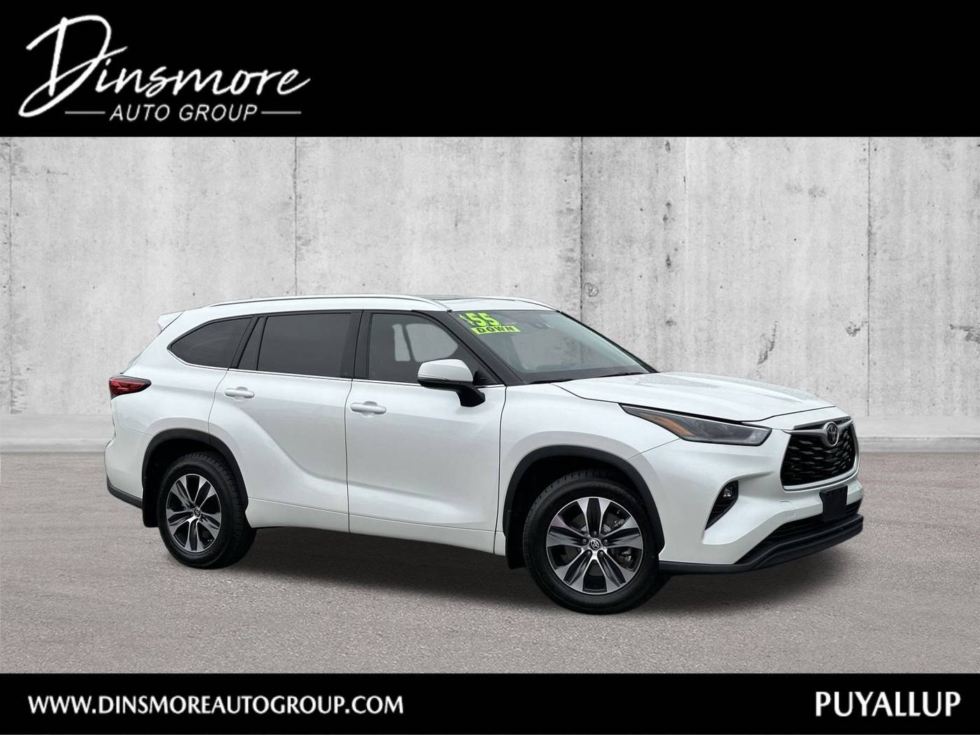 2021 Toyota Highlander XLE — SUV — 39,249 mi — Puyallup, WA