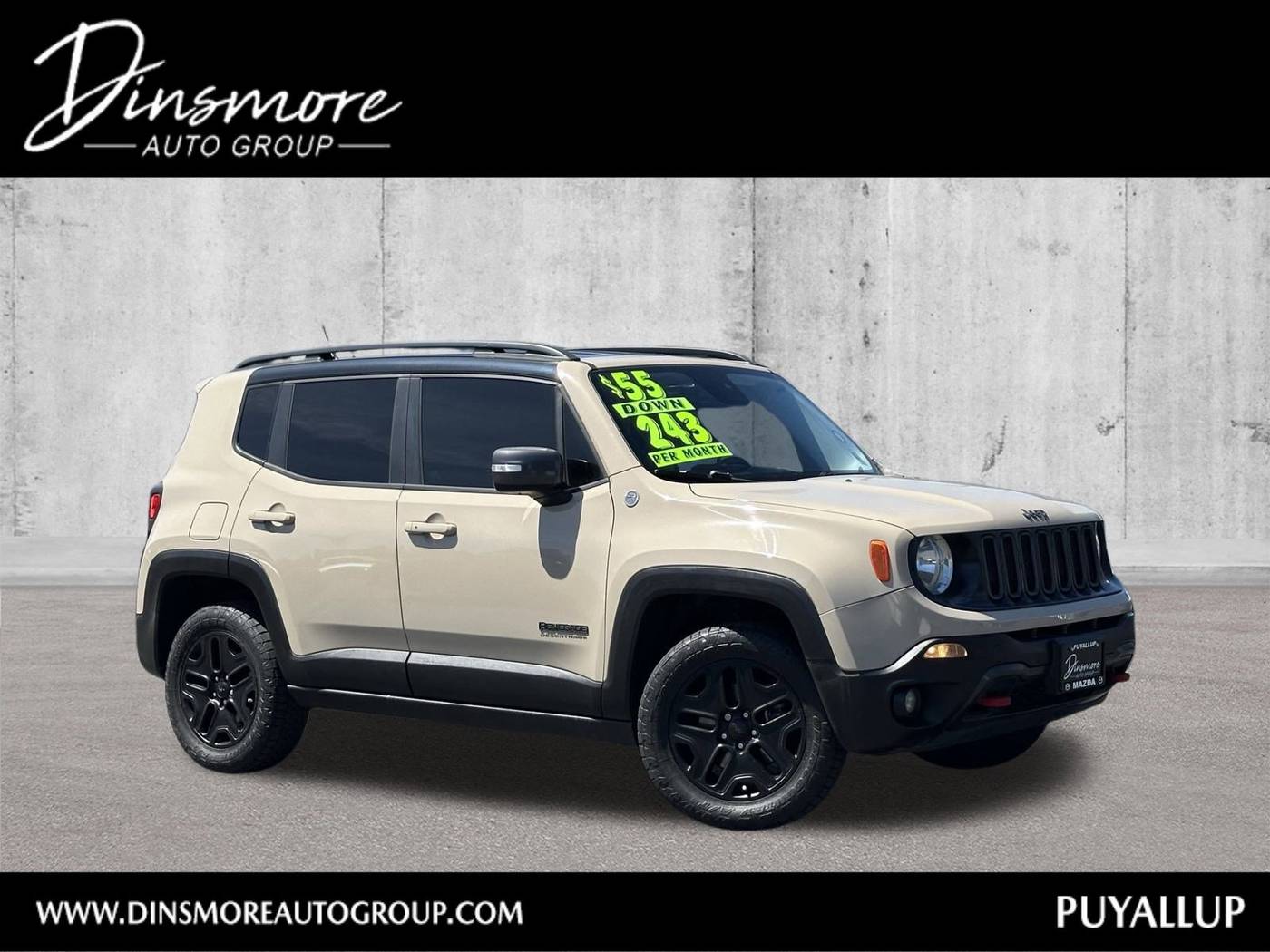 2017 Jeep Renegade Deserthawk — SUV — 67,841 mi — Puyallup, WA