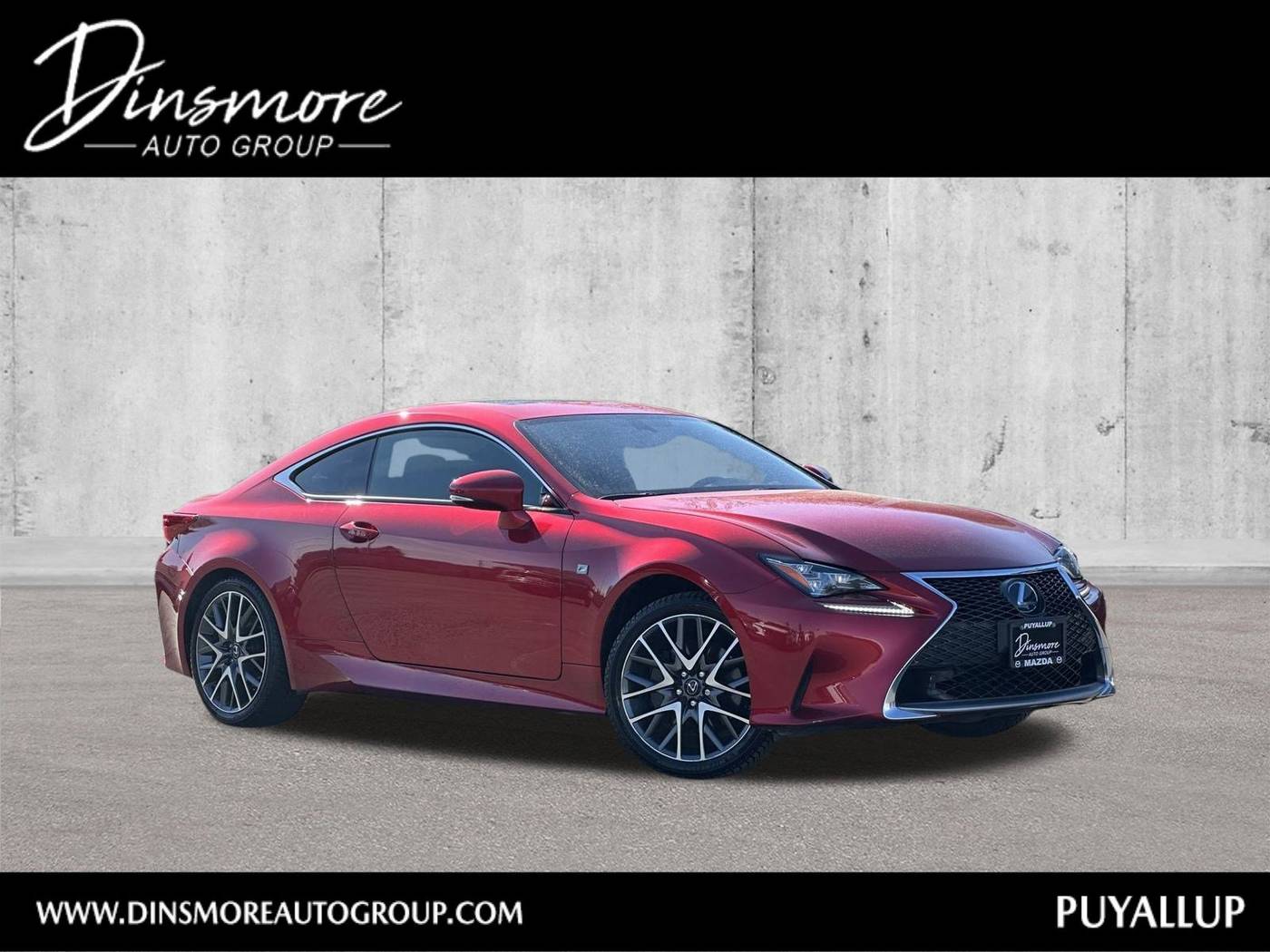 2017 Lexus RC RC 350 F Sport — Coupe — 99,766 mi — Puyallup, WA