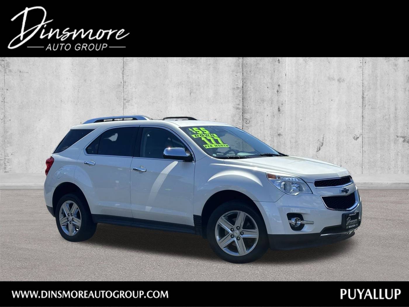 2015 Chevrolet Equinox LTZ — SUV — 82,125 mi — Puyallup, WA