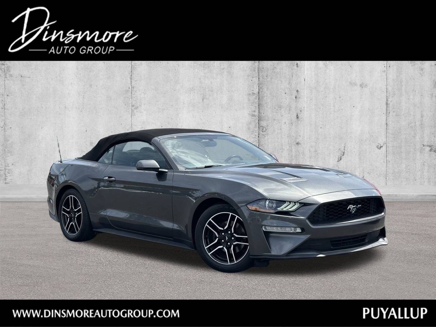 2020 Ford Mustang EcoBoost Premium — Convertible — 72,878 mi — Puyallup, WA