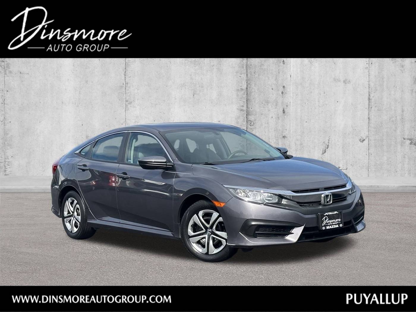 2016 Honda Civic LX — Sedan — 45,859 mi — Puyallup, WA